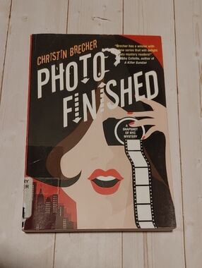 Photo Finished Adult Mystery Novel Book By Christin Brecher